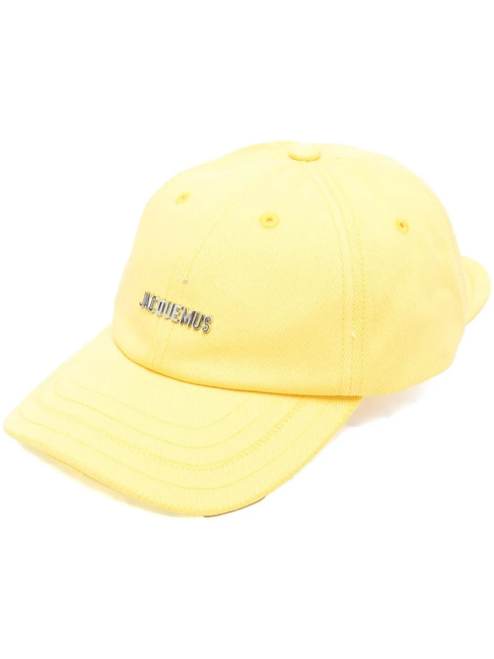 

Jacquemus gorra con detalle del logo - Amarillo