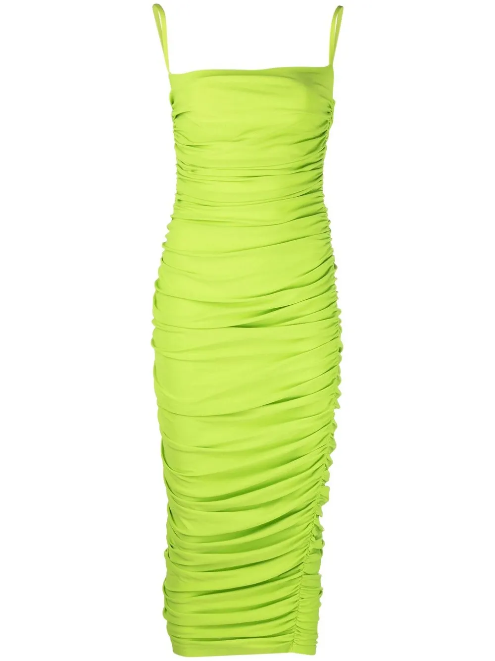 

Solace London vestido Adler con cuello cuadrado - Verde