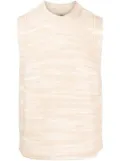 Stone Island Shadow Project round-neck knit vest - Neutrals