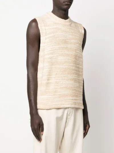 Stone Island Shadow Project Round-Neck Knit Vest