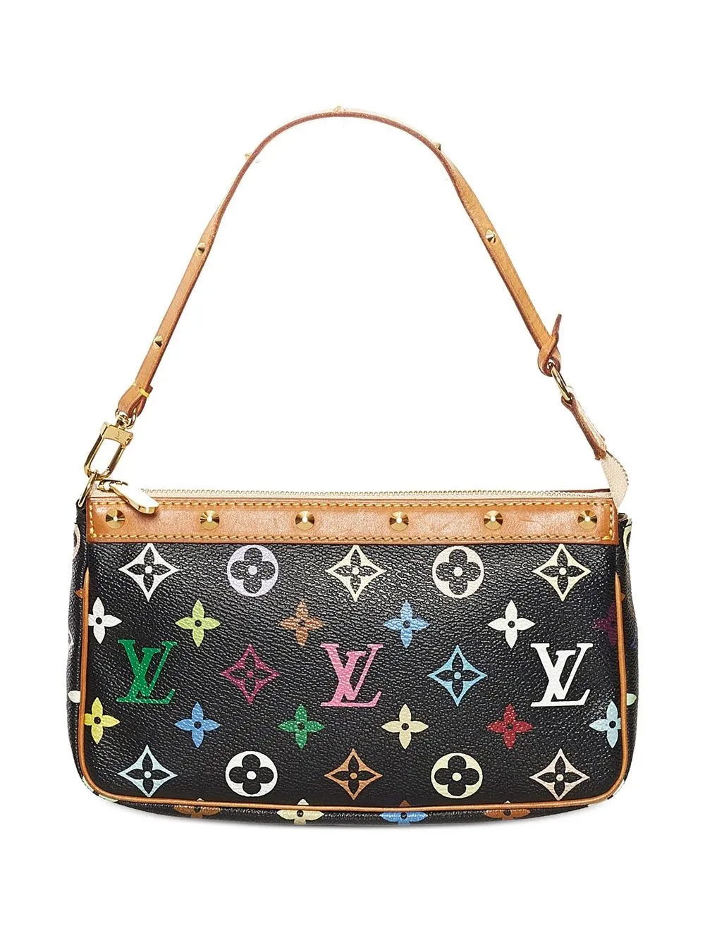 

Louis Vuitton x Takashi Murakami 2003 pre-owned Pochette Accessoires clutch bag - Black