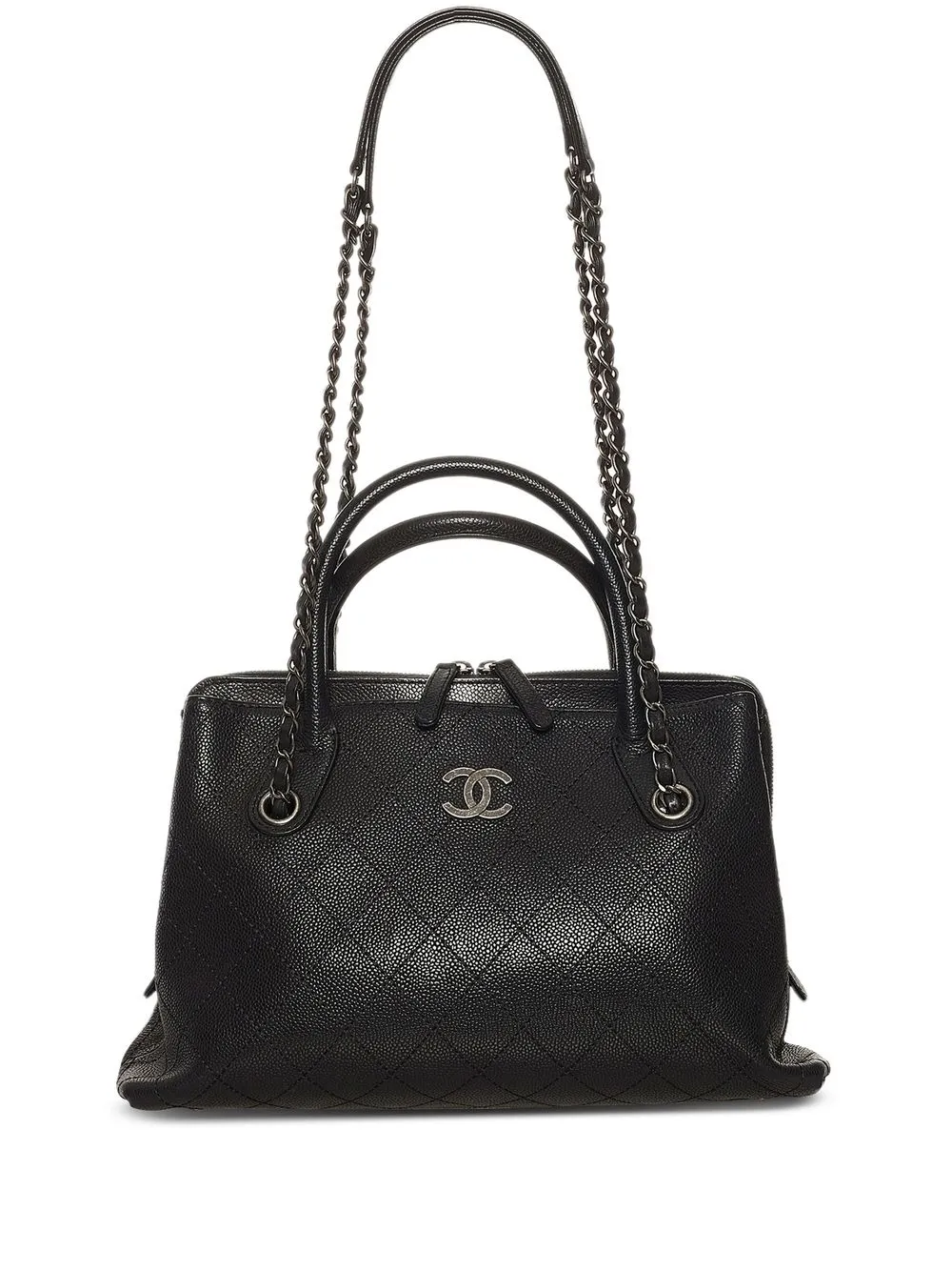 

Chanel Pre-Owned Wild Stitch 2way bag - Black