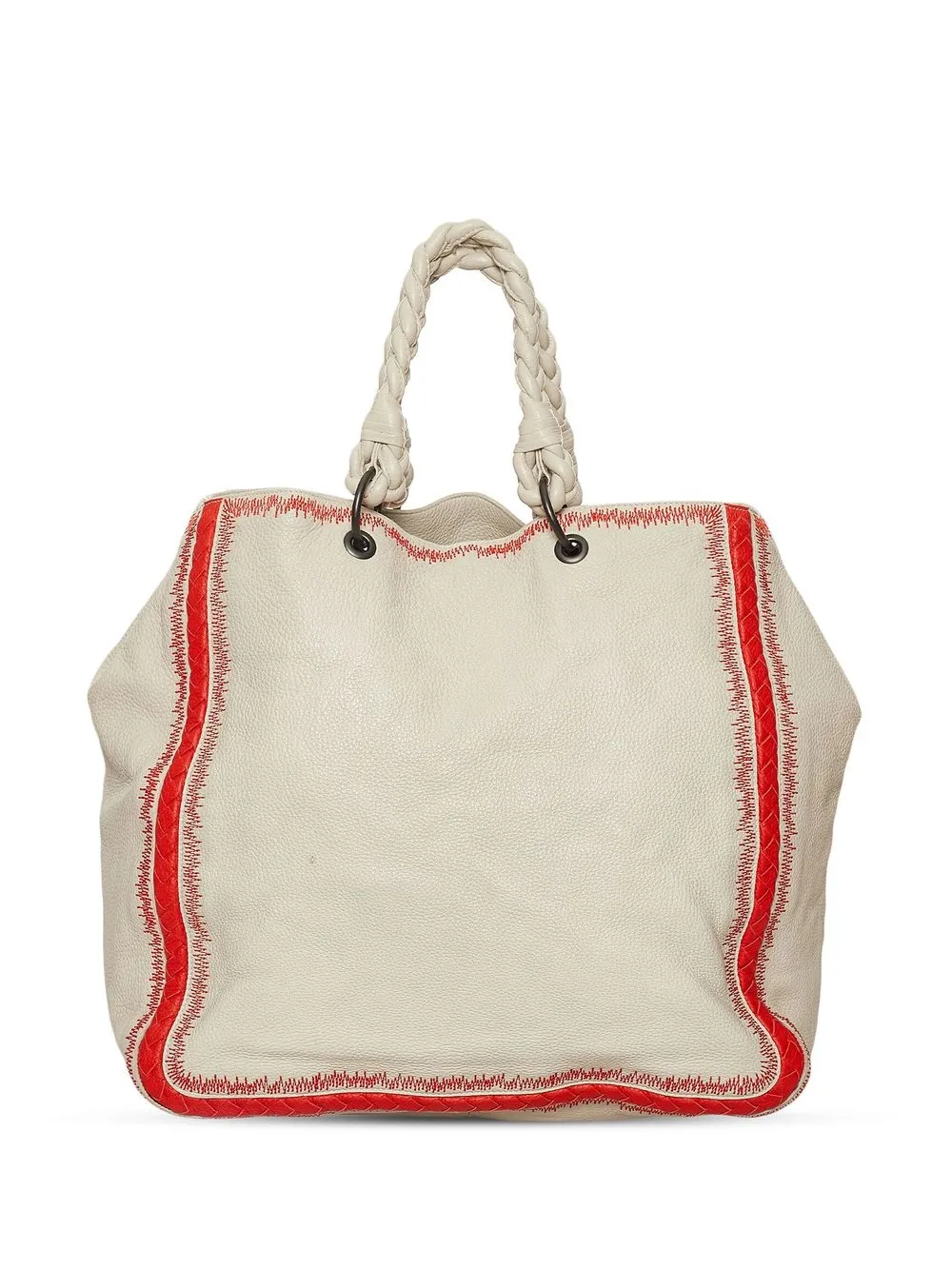 

Bottega Veneta Pre-Owned tote de tejido Intrecciato - Blanco