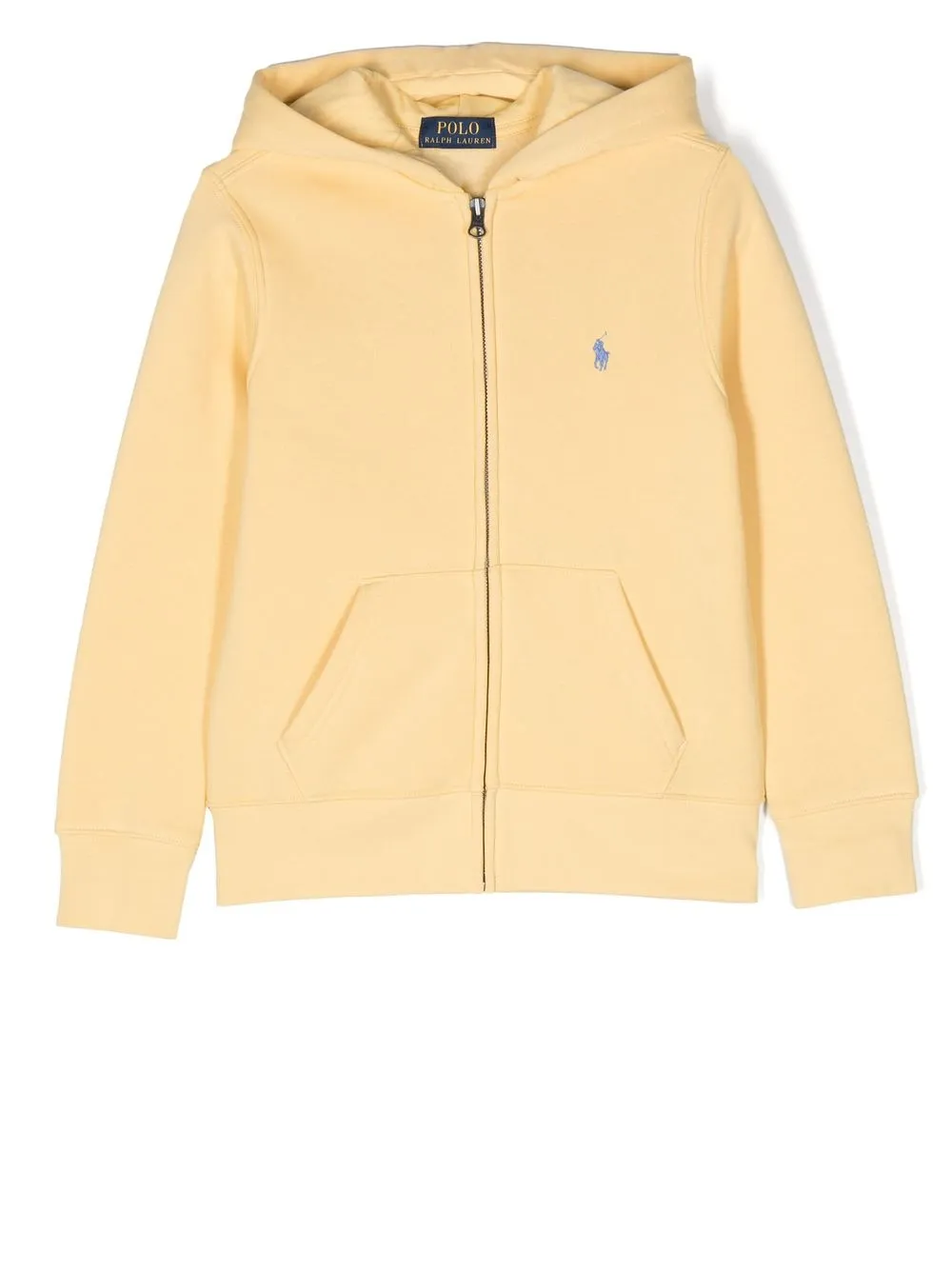 

Ralph Lauren Kids Polo Pony zip hoodie - Yellow