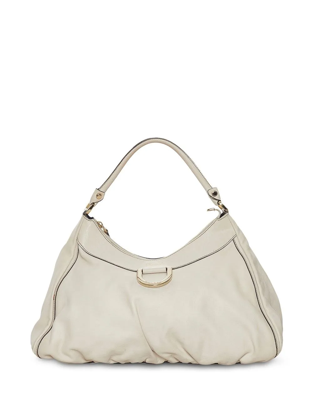 

Gucci Pre-Owned Abbey leather shoulder bag - White