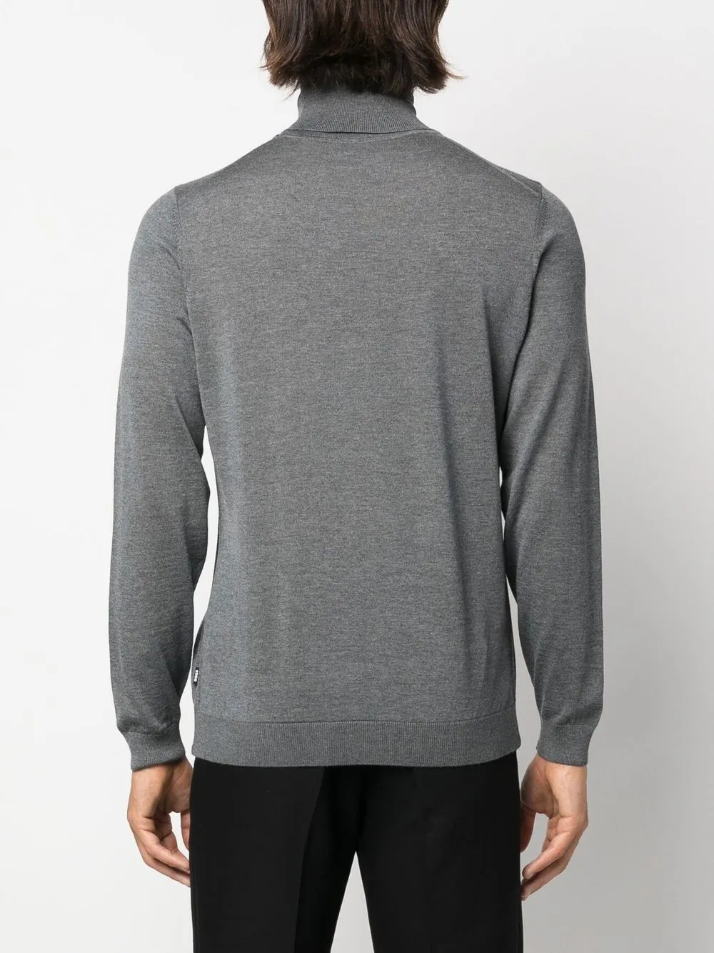 Roll Neck Wool Sweatshirt