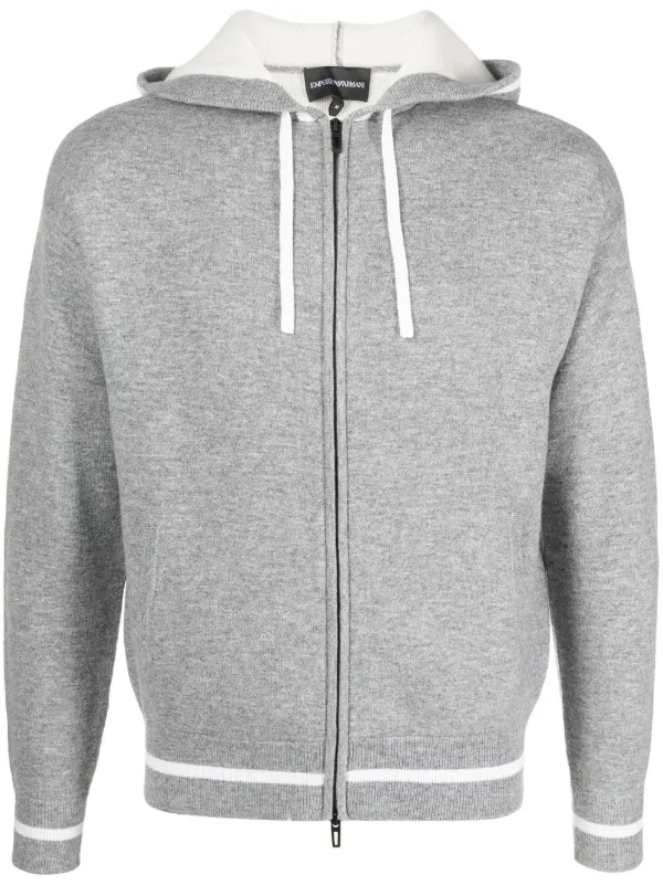 Emporio Armani Jersey Knit Hoodie 