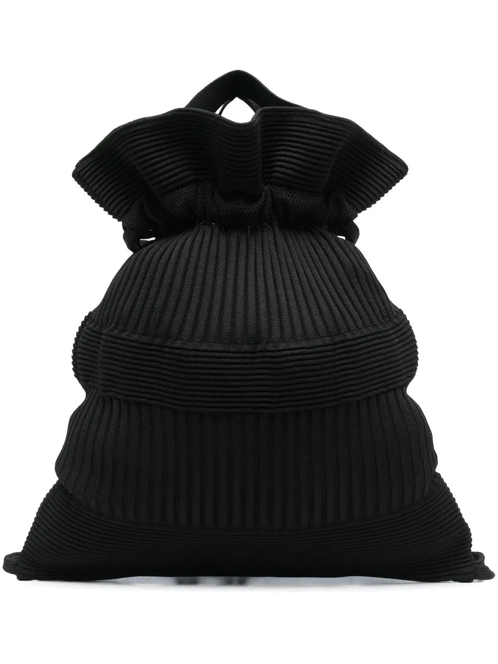 

CFCL mochila Strata con ribete de canalé - Negro