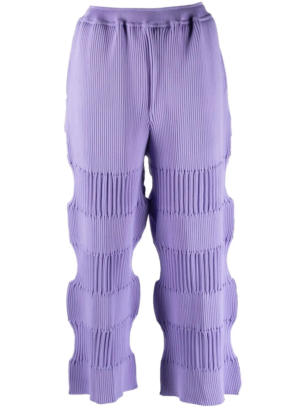 

CFCL pantalones capri con pinzas - Morado