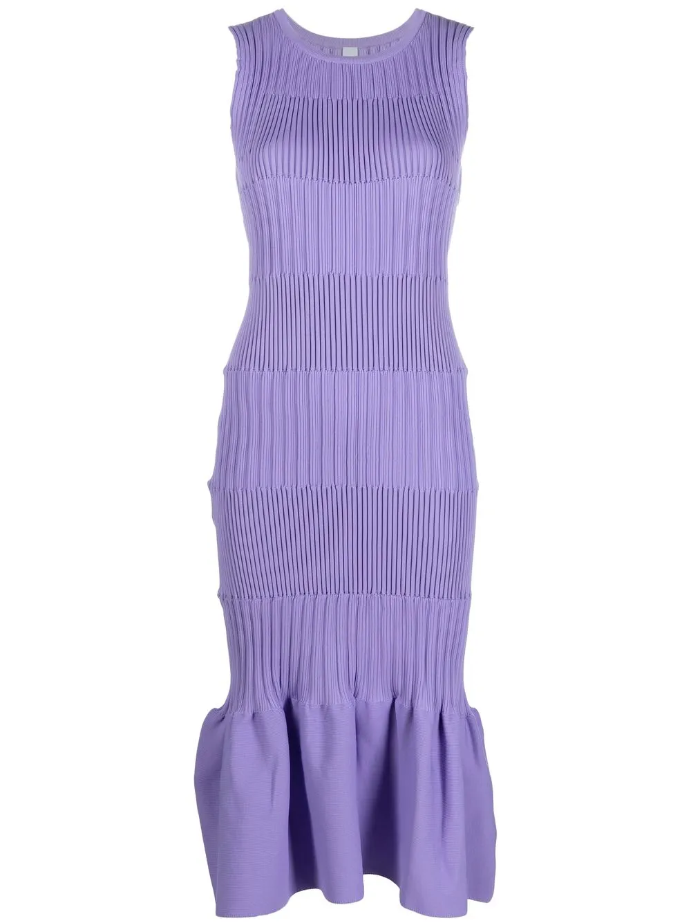 

CFCL vestido tejido acampanado - Morado