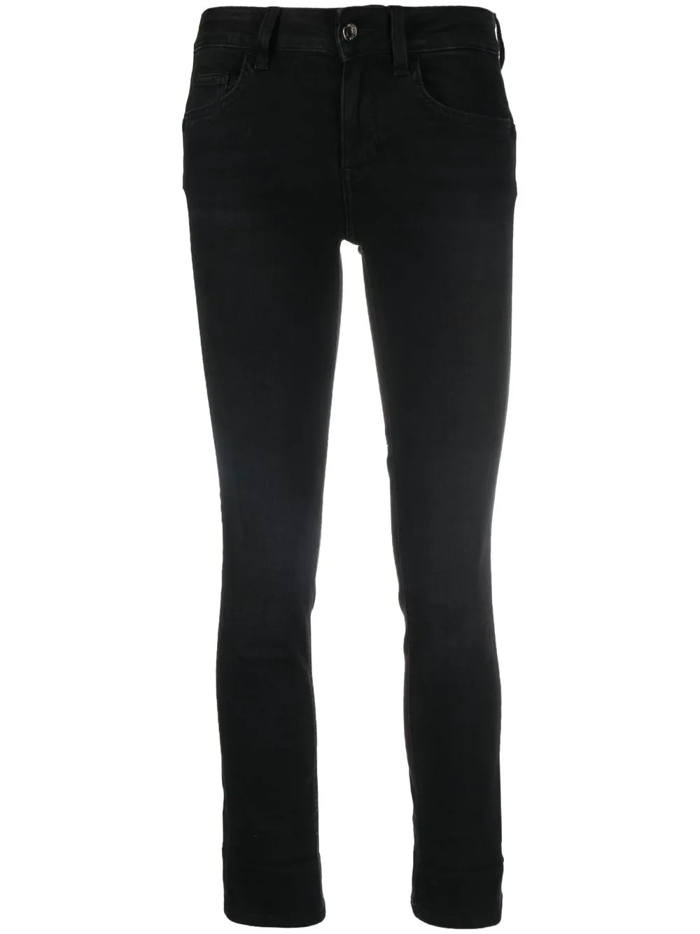 

LIU JO cropped slim-cut jeans - Black