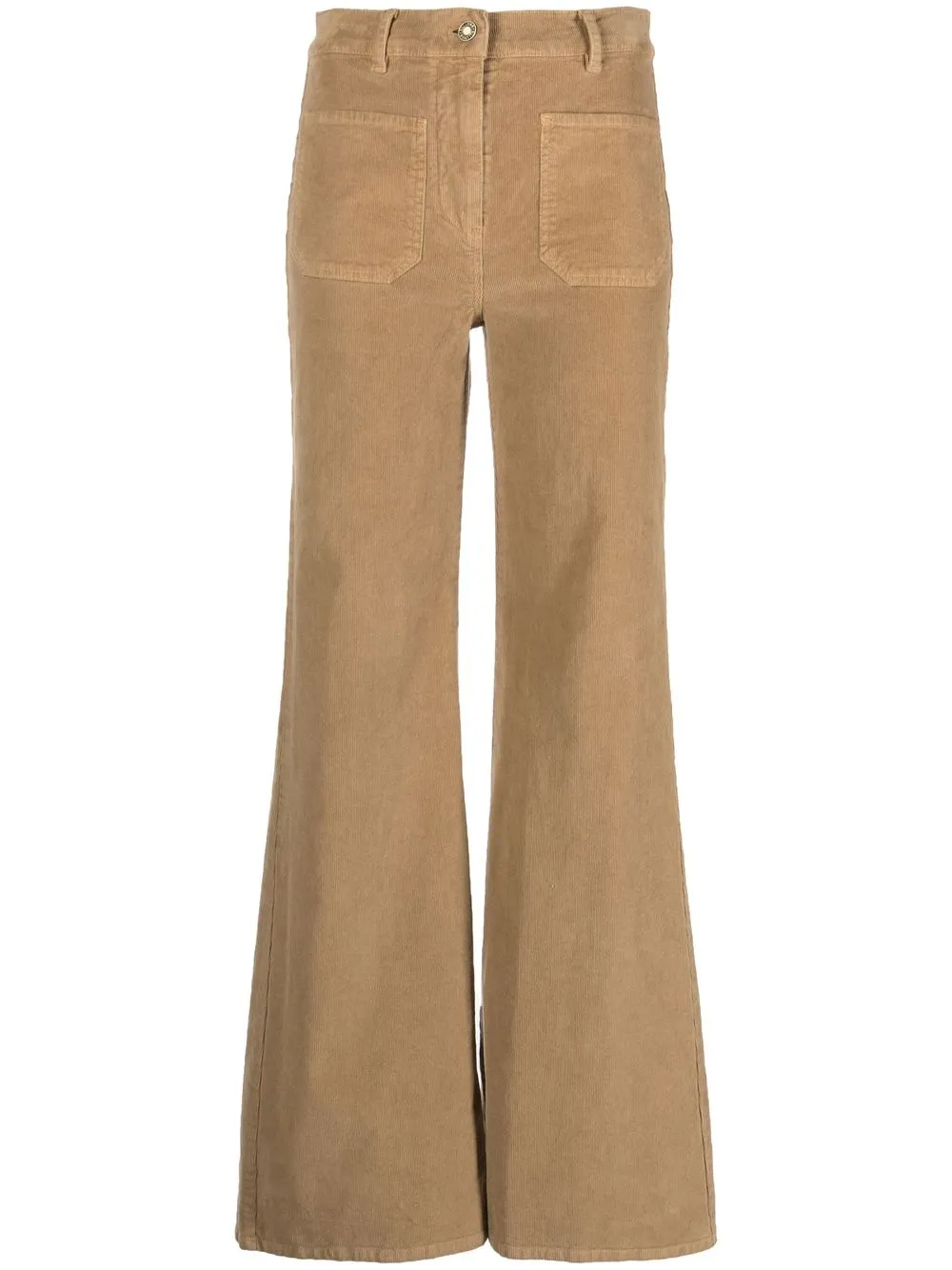 

Nili Lotan corduroy flared trousers - Neutrals