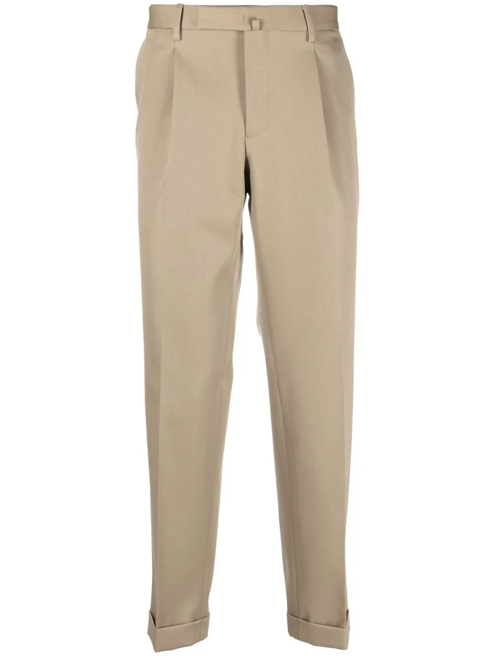 

Briglia 1949 pantalones tapered con pinzas - Neutro