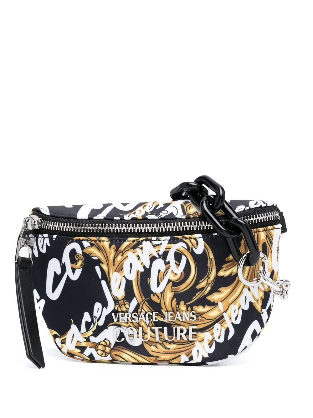 

Versace Jeans Couture bolsa de hombro con motivo Barocco - Negro