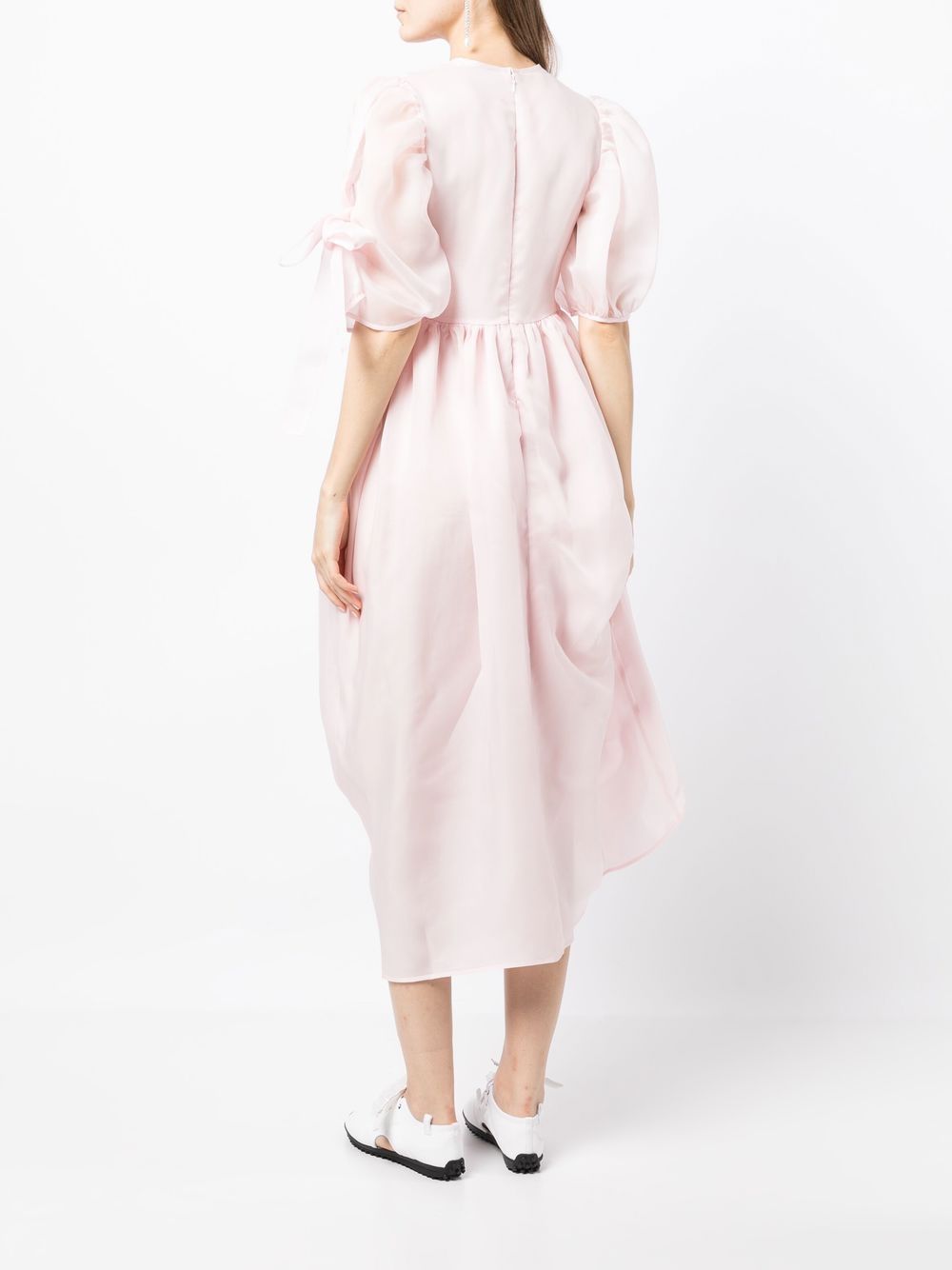 Cecilie Bahnsen Delany bow-detail Midi Dress - Farfetch