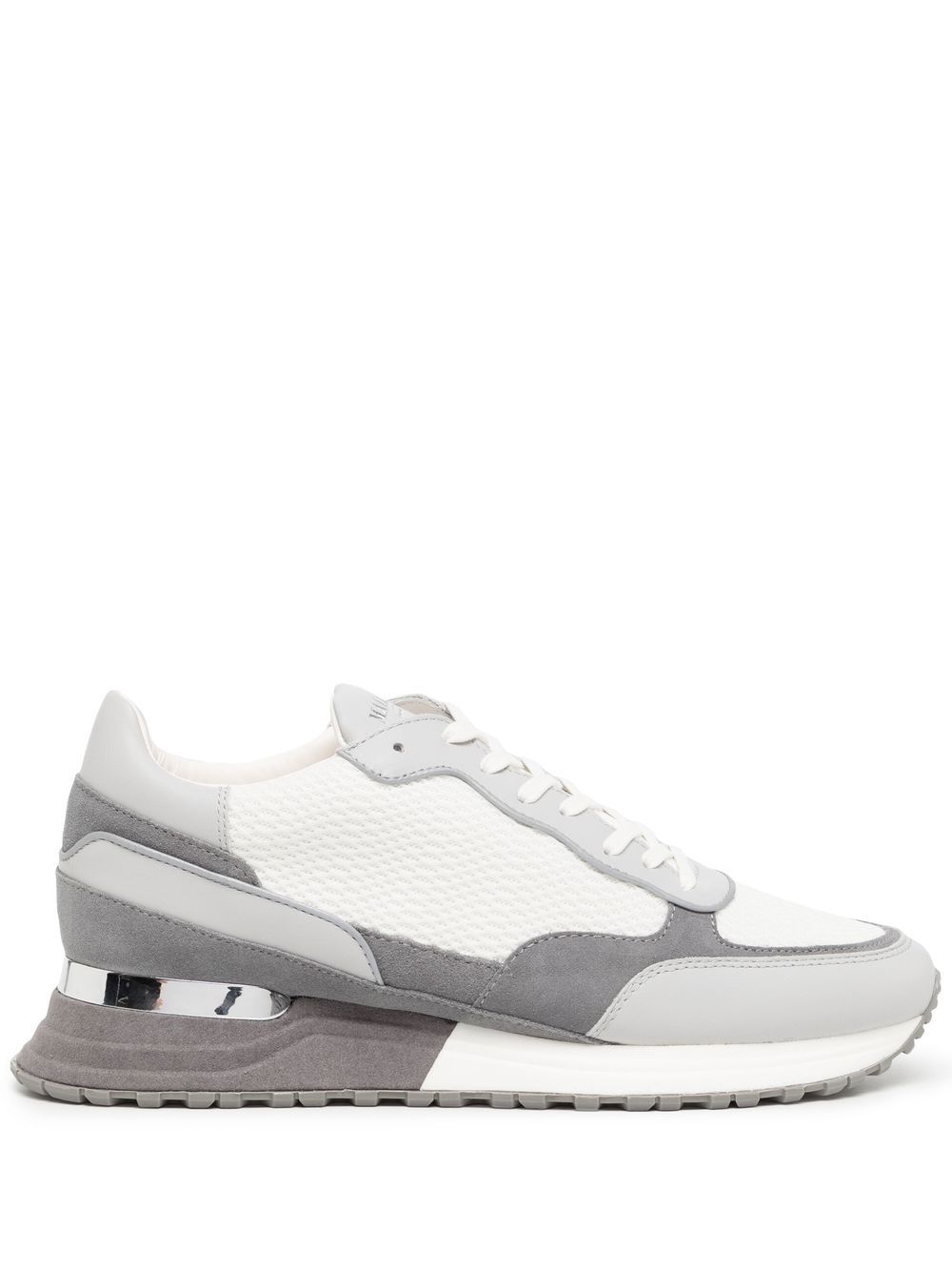 

Mallet panelled low-top sneakers - Grey