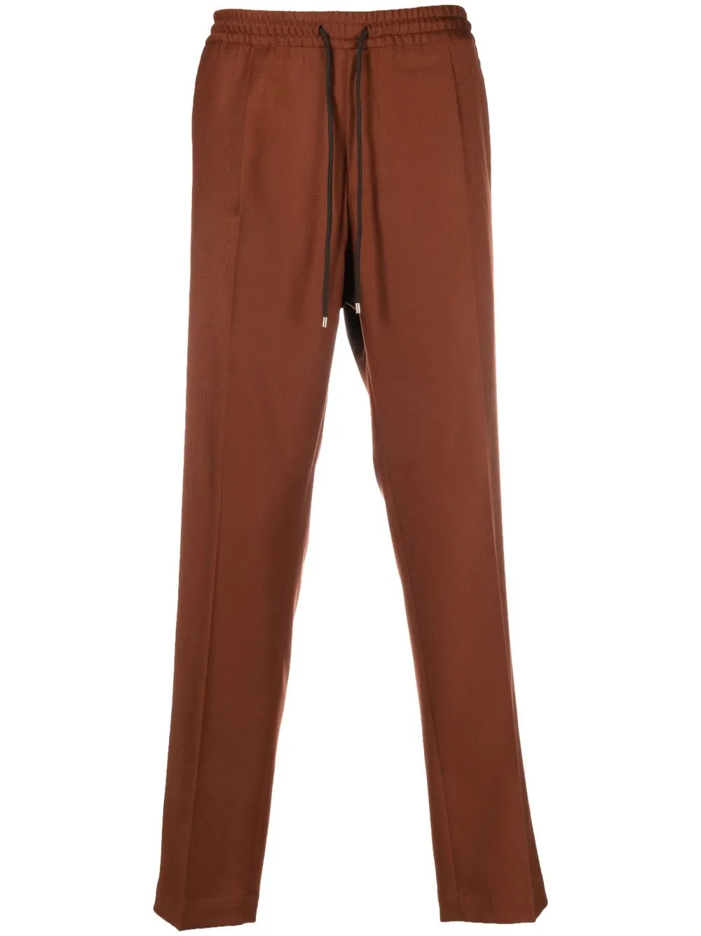 

Briglia 1949 pantalones tapered con cordones en la pretina - Rojo