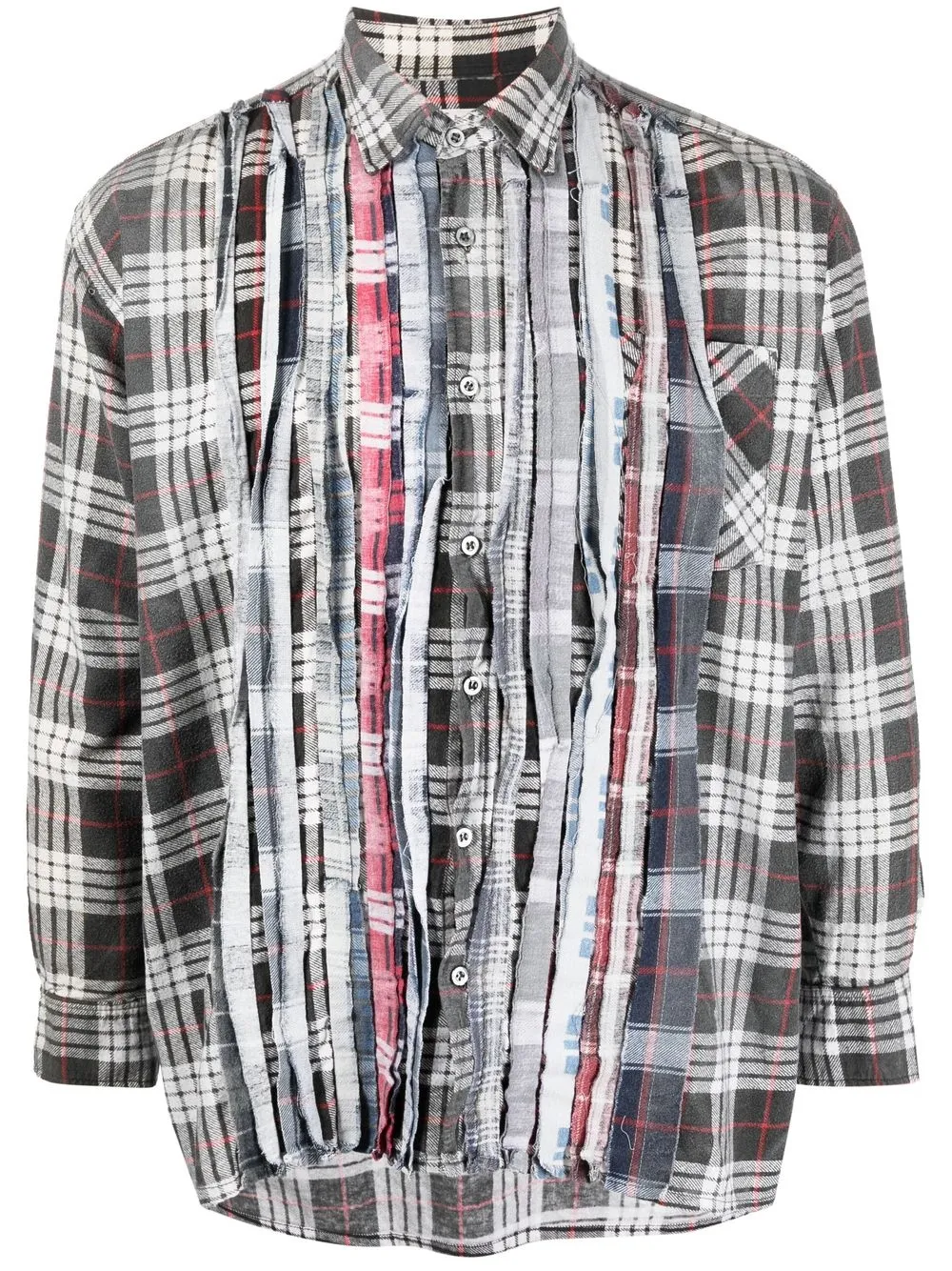 

Needles camisa con diseño patchwork - Gris