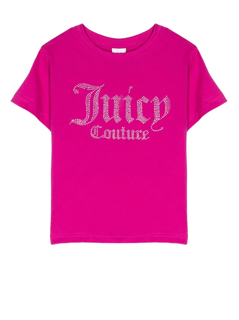 

Juicy Couture Kids logo-studded T-shirt - Pink