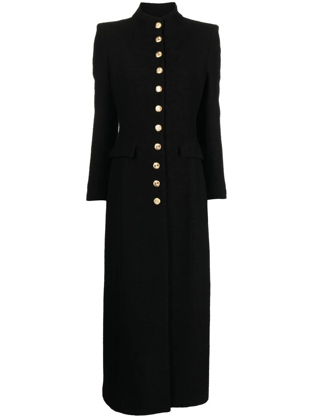 

Alessandra Rich tailored single-breasted coat - Black