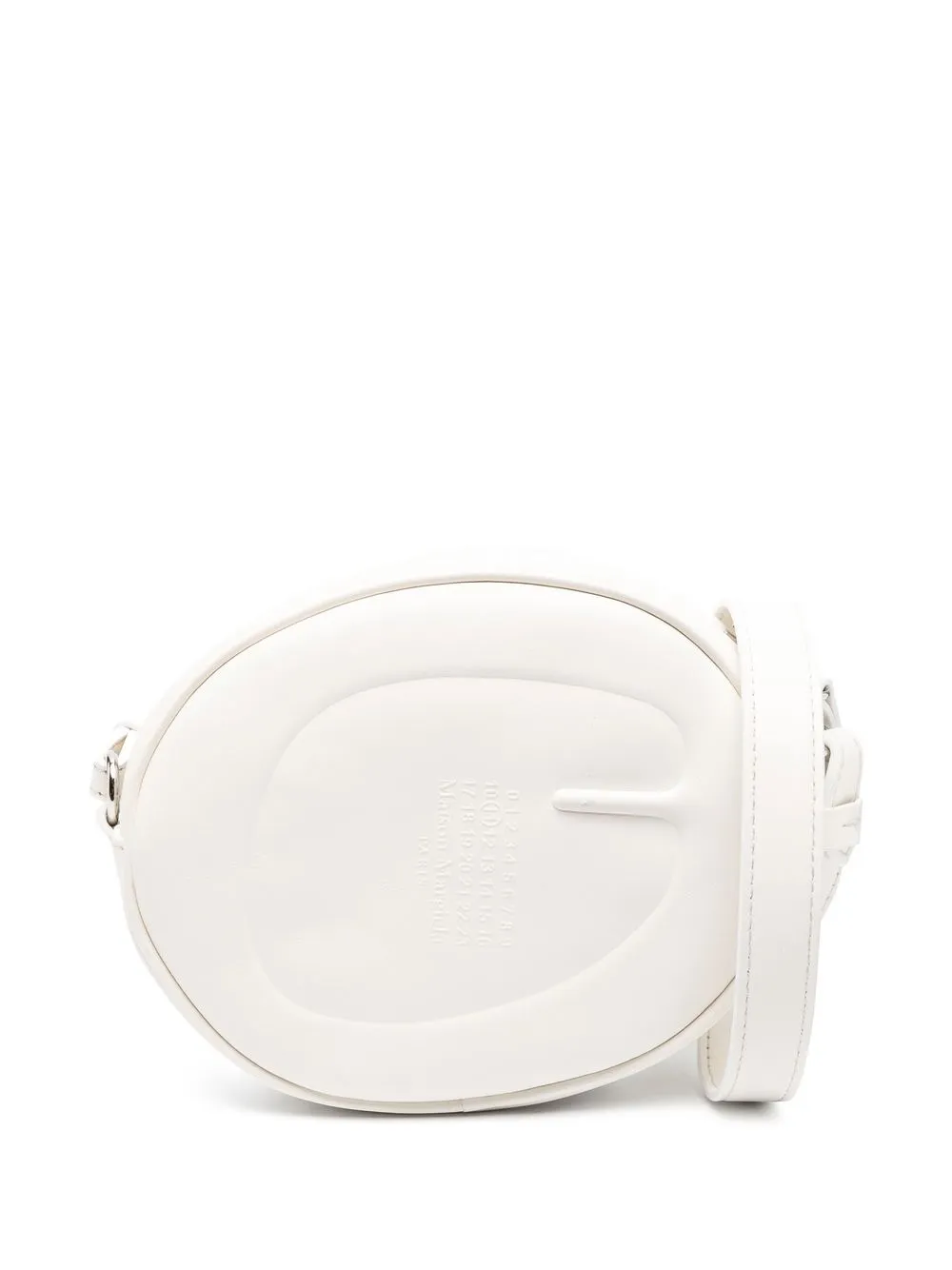 

Maison Margiela bolsa crossbody Tabi - Blanco