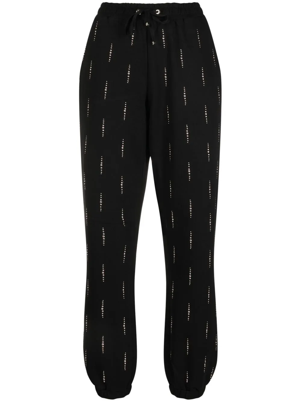 

LIU JO crystal-embellished track pants - Black