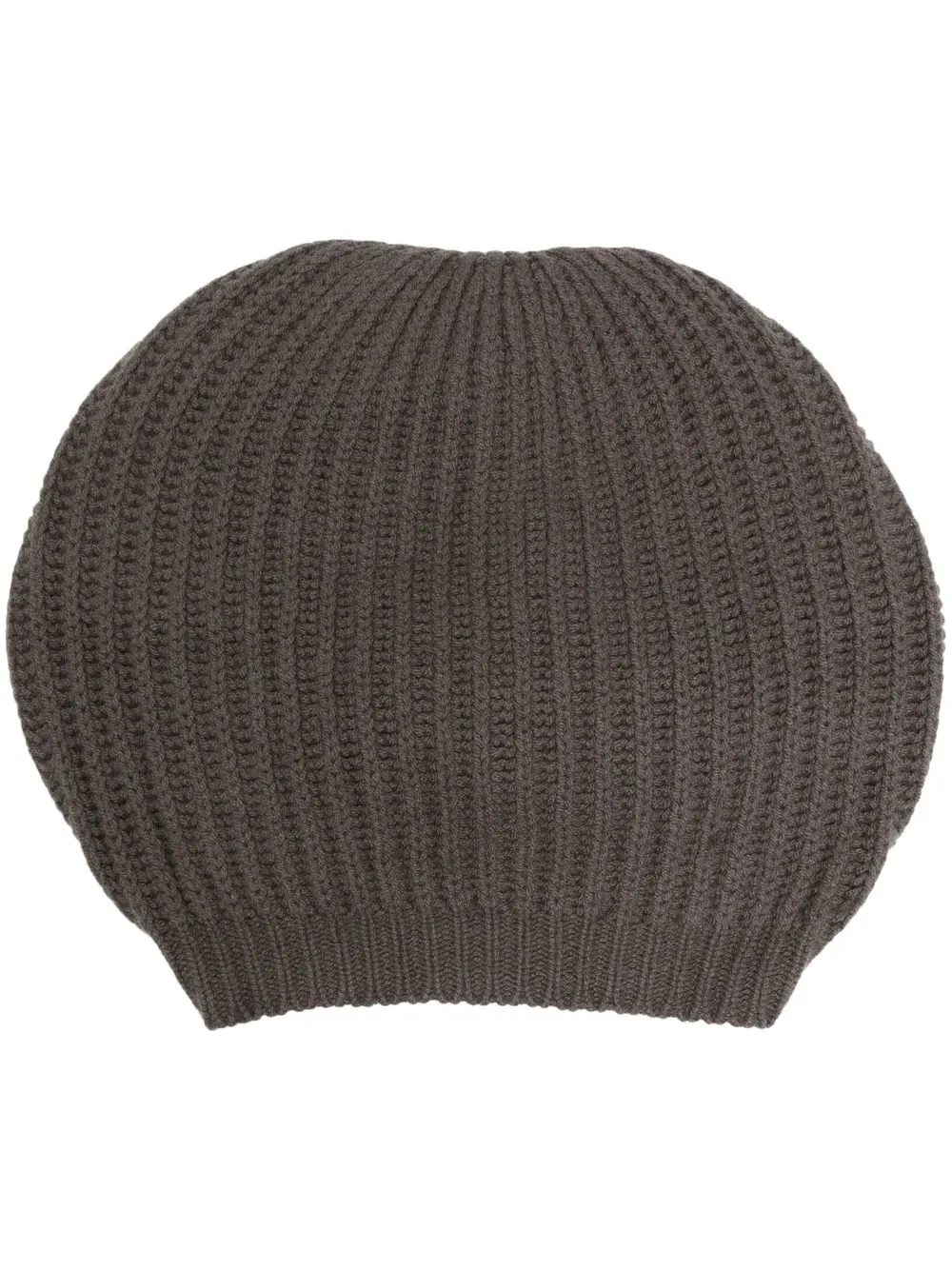 

Gentry Portofino chunky ribbed-knit beanie - Brown