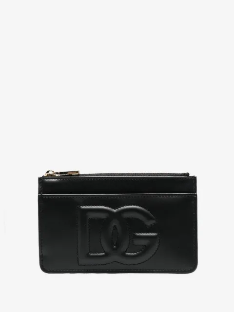 Dolce & Gabbana DG logo zip purse