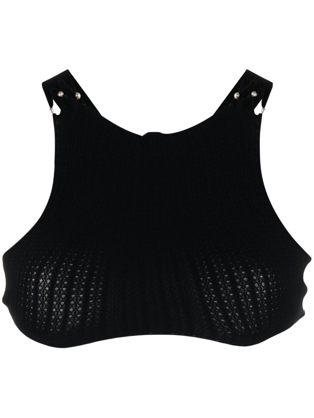 

RUI cut-out crop top - Black