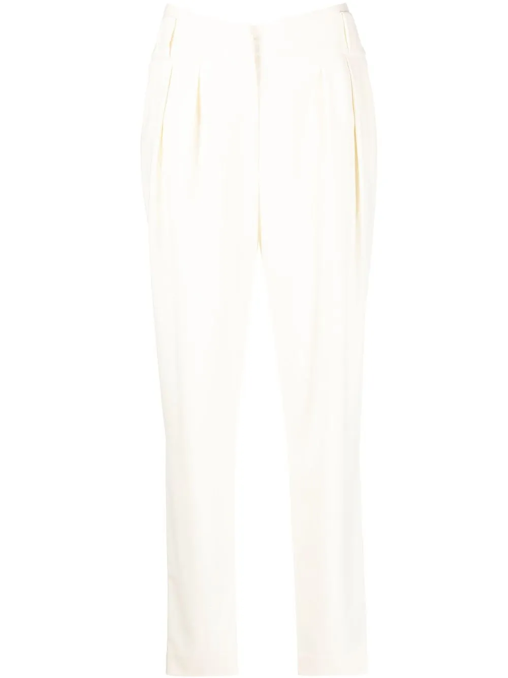 

IRO pantalones tapered - Blanco