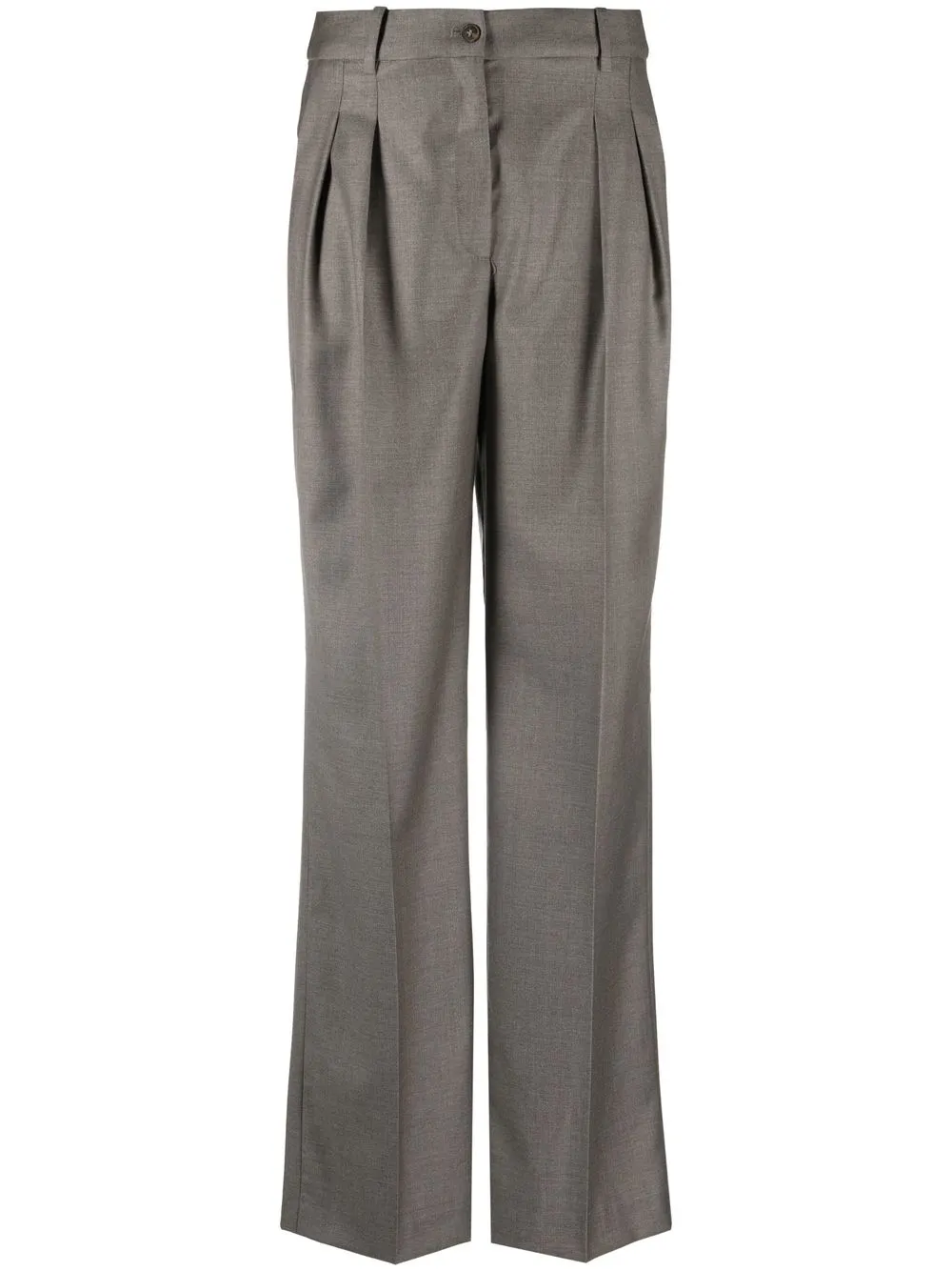 

Loulou Studio pantalones de vestir con tiro alto - Gris