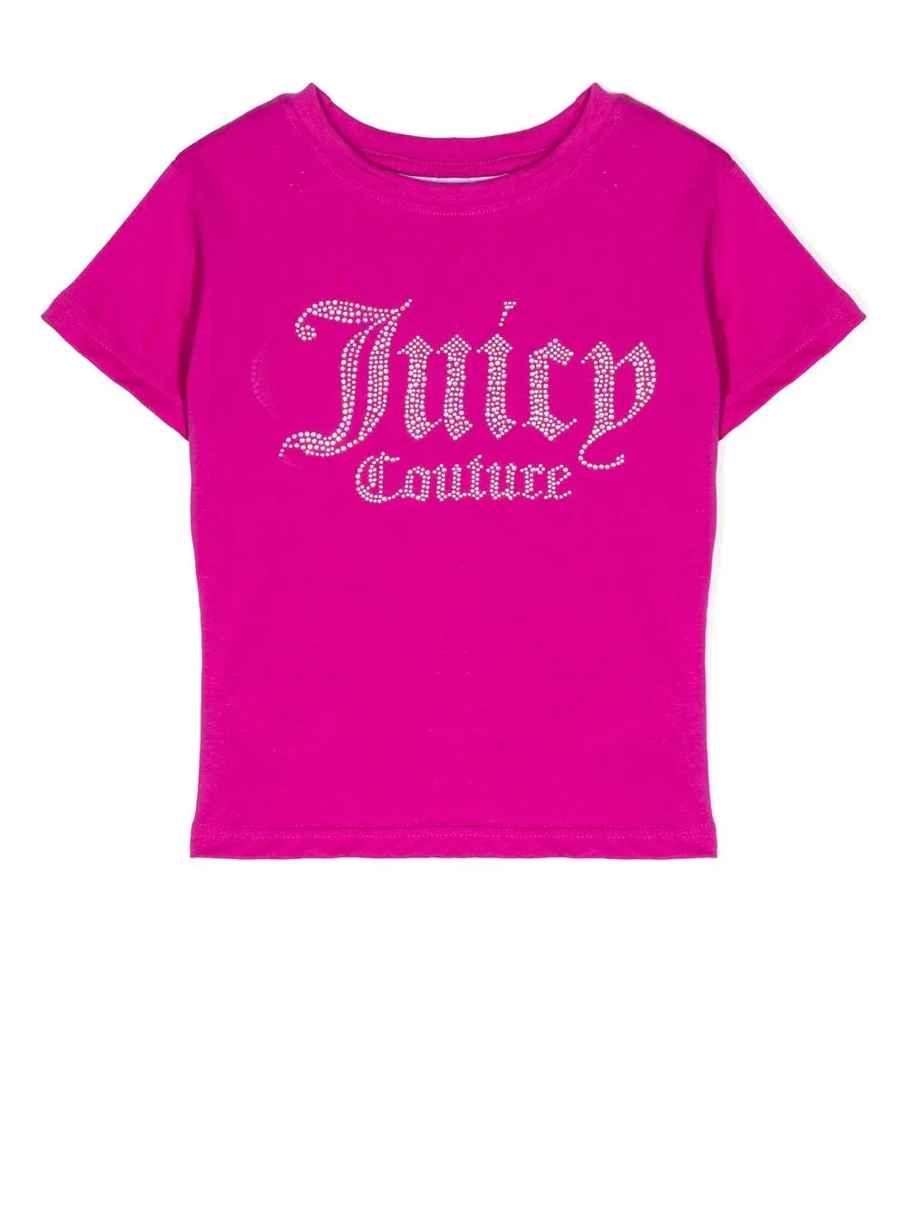 

Juicy Couture Kids logo-studded T-shirt - Pink