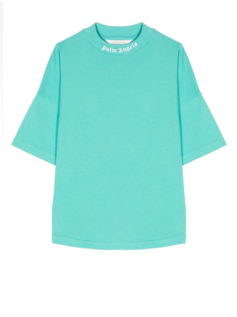 

Palm Angels Kids logo print T-shirt - Green