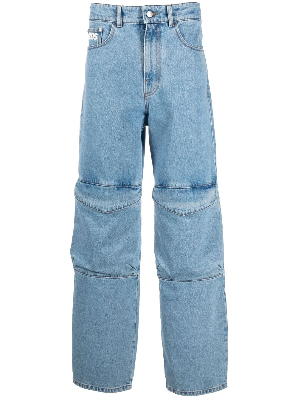 

Gcds jeans rectos con paneles - Azul