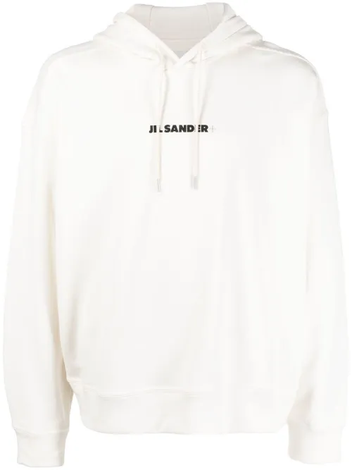 Hoodie à lien de resserrage - Jil Sander - Modalova