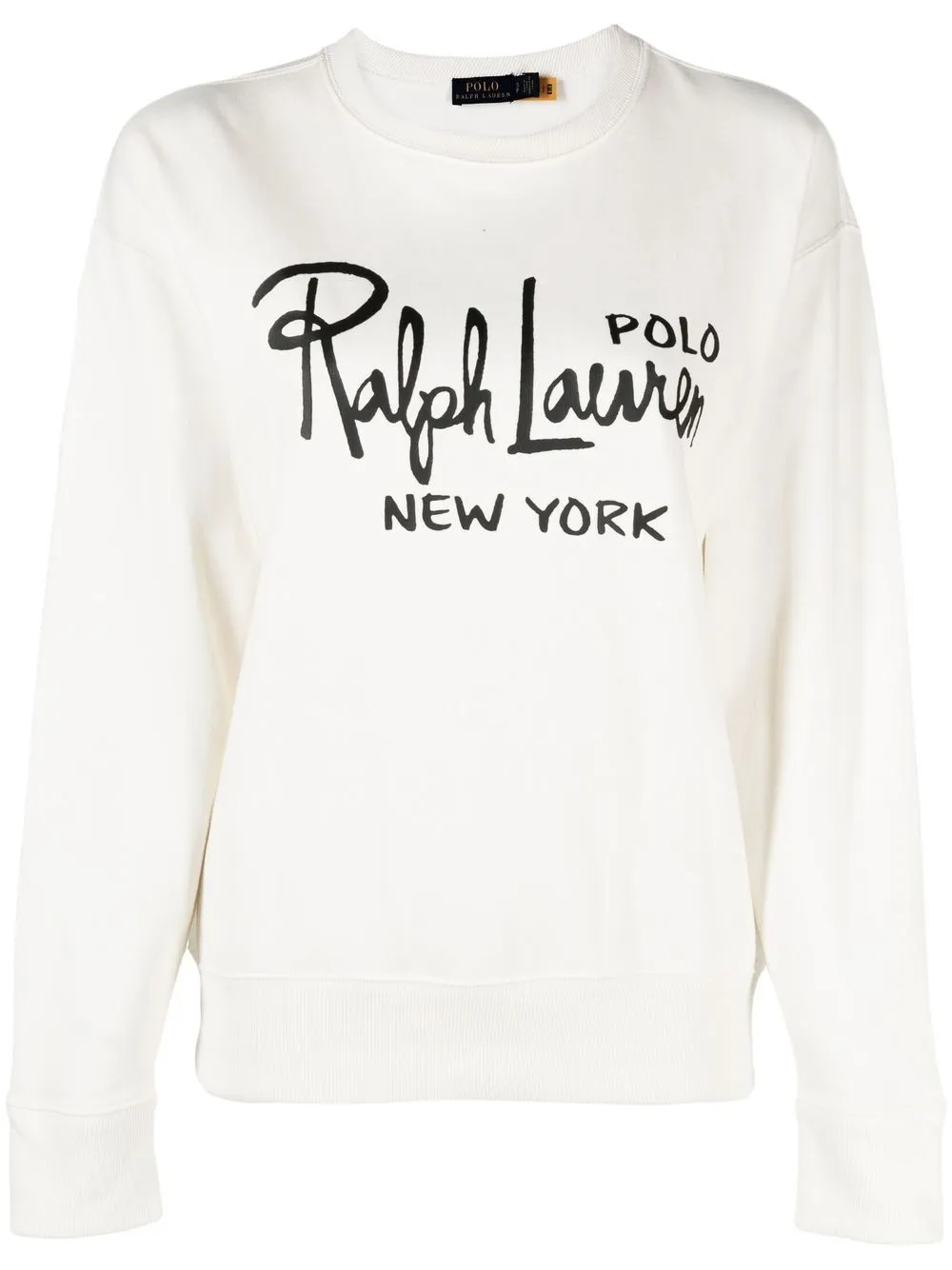 

Polo Ralph Lauren sudadera con logo estampado - Blanco