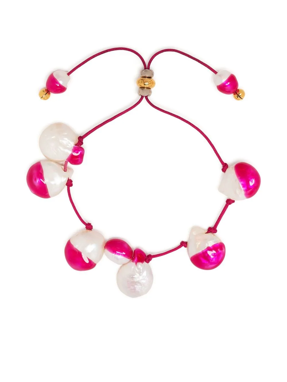 

Panconesi Vacanza pearl-embellished bracelet - Pink