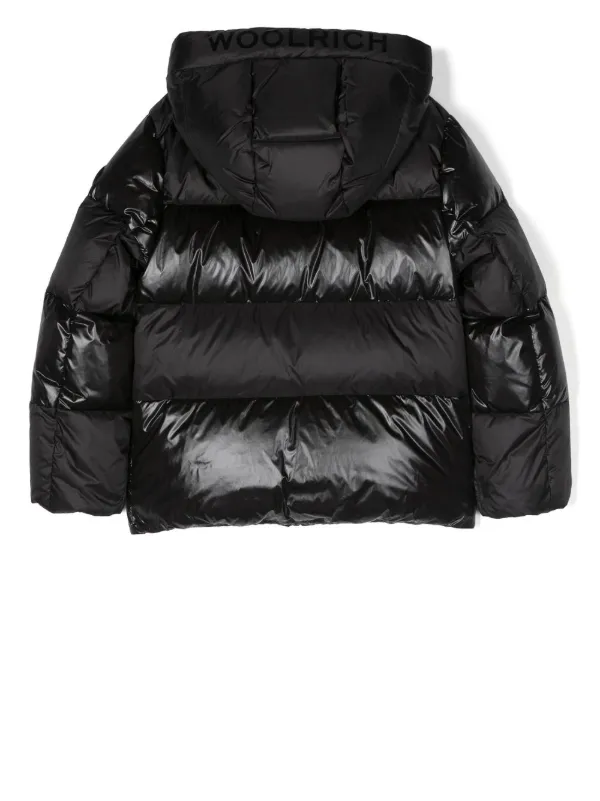 Shine padded hot sale coat