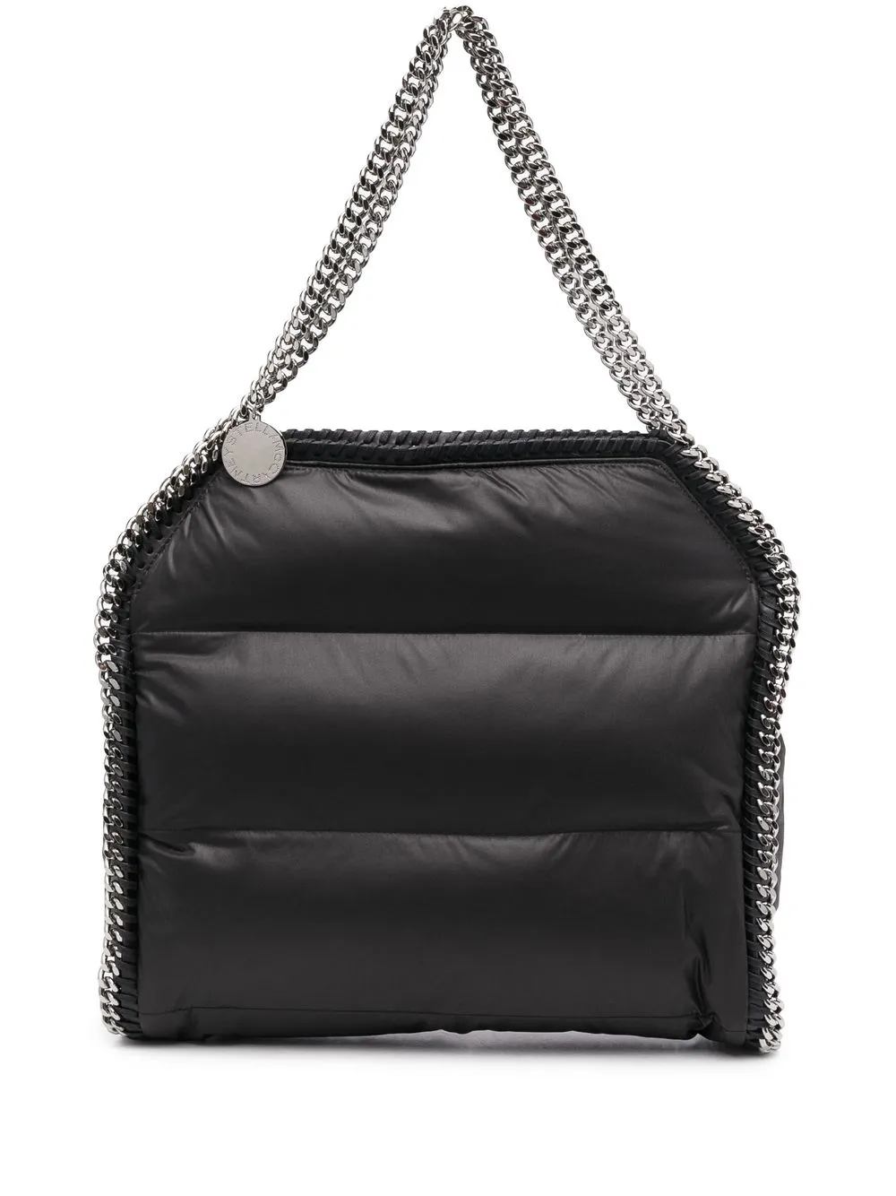 

Stella McCartney tote Falabella capitonada - Negro