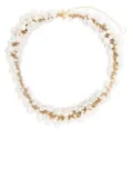 Jil Sander Mother of Pearl necklace - Gold