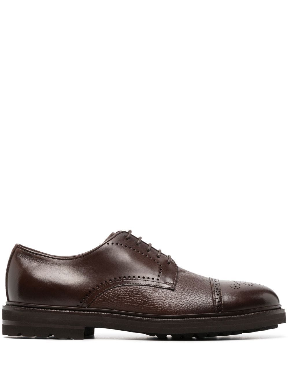 Henderson Baracco Perforated Detail Derby Shoes Farfetch 0635