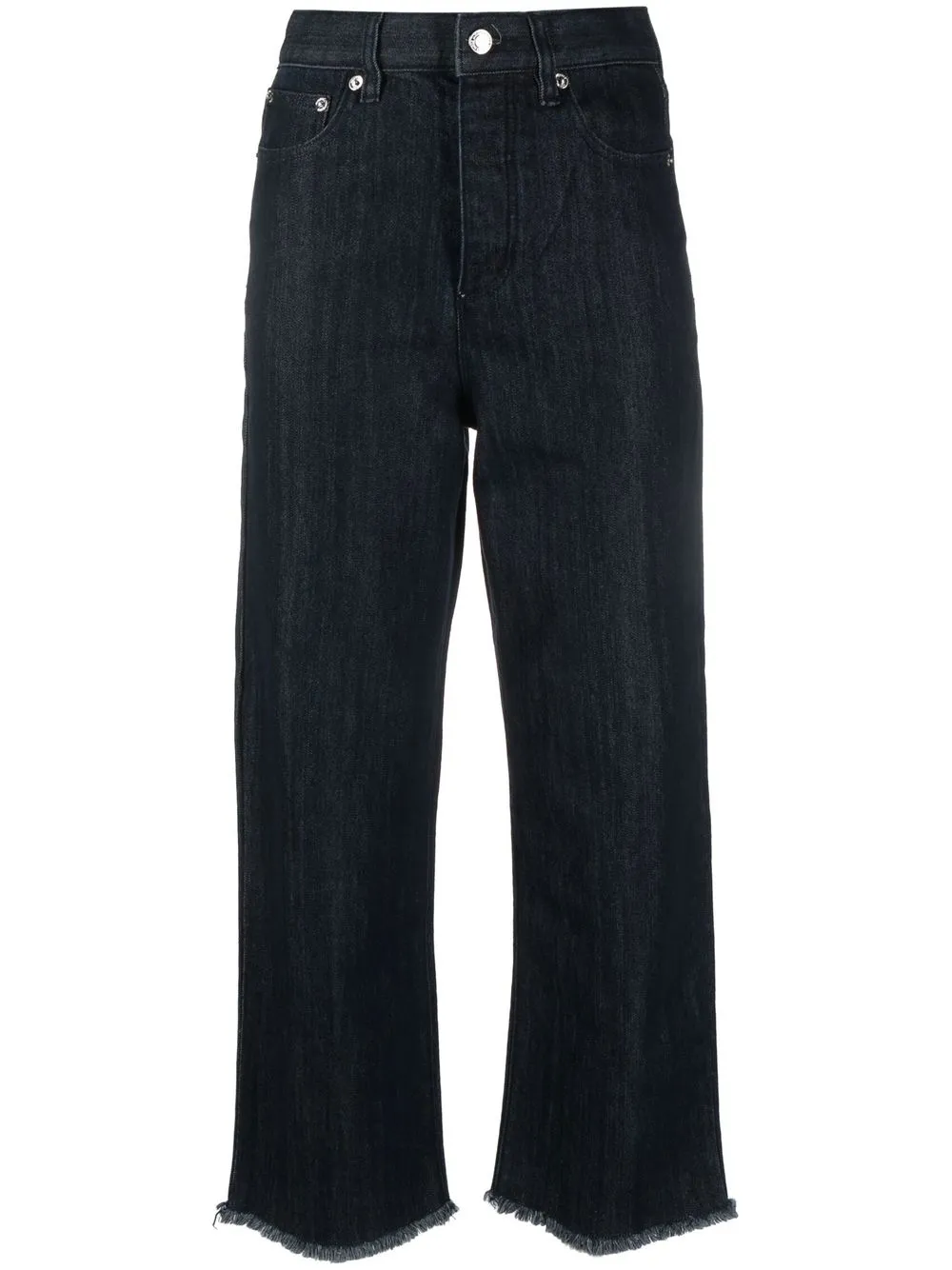 

Michael Michael Kors cropped tapered-leg jeans - Blue