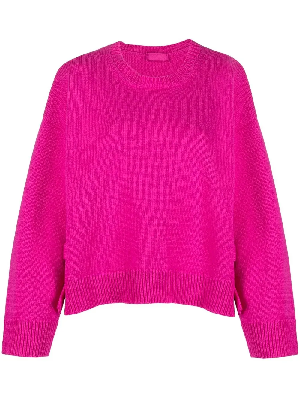 

Valentino long-sleeve drop-shoulder jumper - Pink