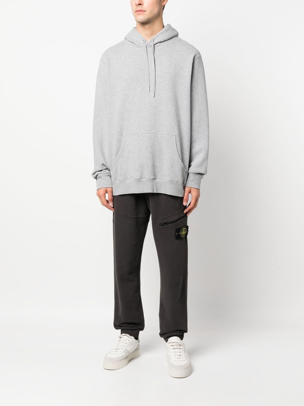 Stone Island Trainingsbroek met Compass-logopatch - Grijs