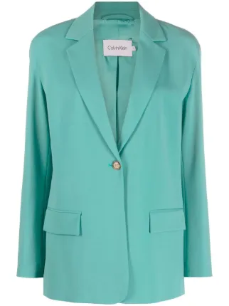 Introducir 35+ imagen calvin klein green blazer