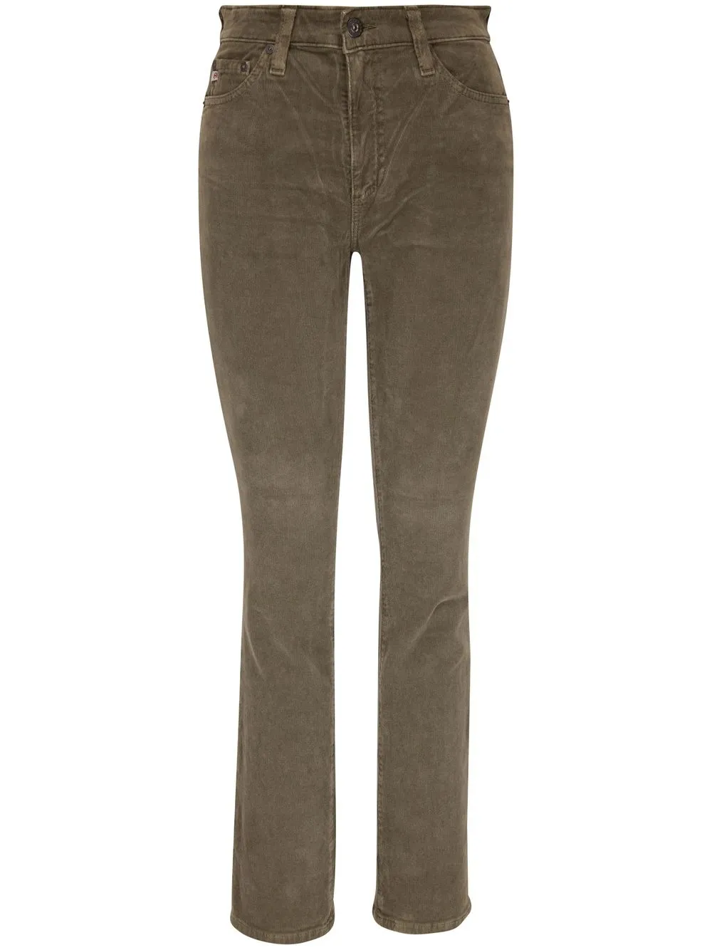

AG Jeans corduroy straight-leg trousers - Green
