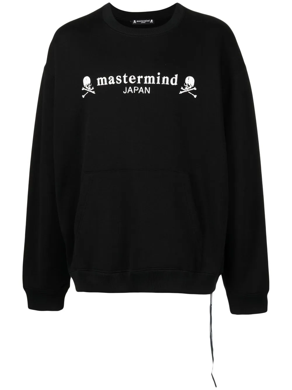 

Mastermind Japan logo-print crew neck jumper - Black