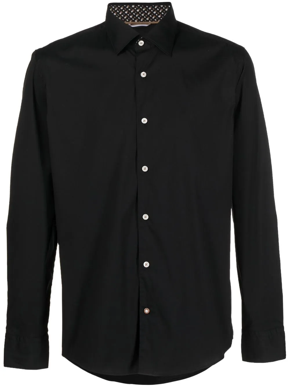 

BOSS camisa con botones - Negro