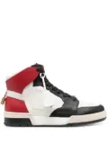 Buscemi high-top colour-block sneakers - White