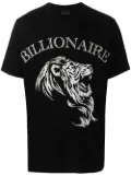 Billionaire graphic-print cotton T-shirt - Black